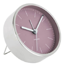 Load image into Gallery viewer, Karlsson: Minimal Alarm Clock - Purple