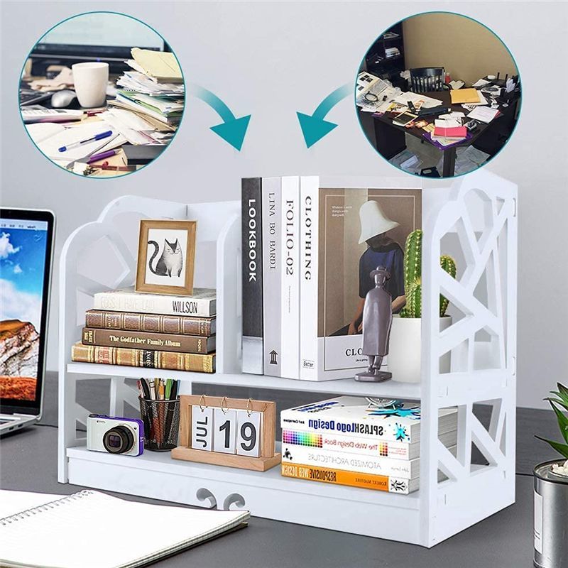 Small Bookshelf for Desktop Storage (40 x 21 x 34.5cm)