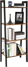 Load image into Gallery viewer, Vasagle Ladder Bookshelf - 4-Tier