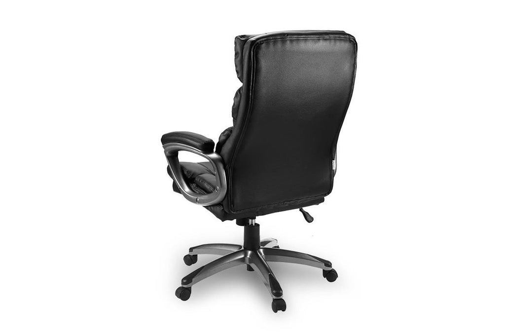 Ergolux Stanford High Back Padded Office Chair - Black
