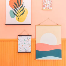 Load image into Gallery viewer, Sass &amp; Belle: Large Bamboo - Magnetic Poster Hanger