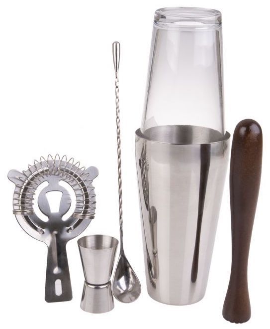 Bartender: Stainless Steel - Cocktail Set (5-Pieces)