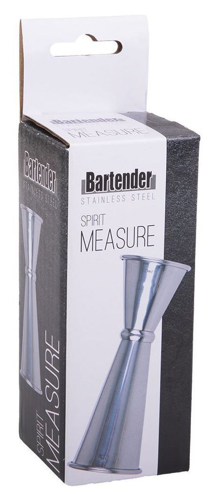 Bartender: Stainless Steel - Spirit Measure 30/60ml