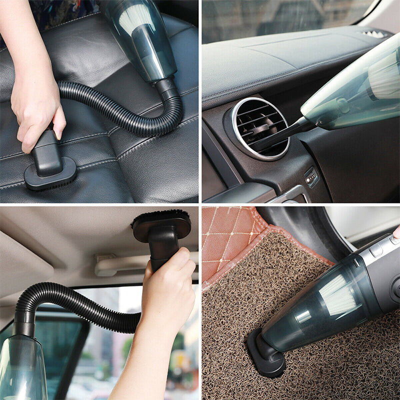 Cordless Car Handheld Vacuum Cleaner - Black
