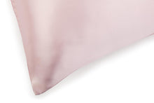 Load image into Gallery viewer, Ovela Set of 2 Mulberry Silk Pillowcases (Pink)