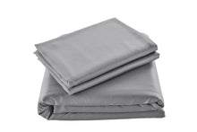 Load image into Gallery viewer, Ovela 100% Natural Bamboo Quilt Cover Set (King, Silver)