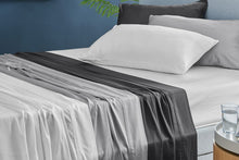 Load image into Gallery viewer, Ovela 100% Natural Bamboo Bed Sheets Set (Super King, White)