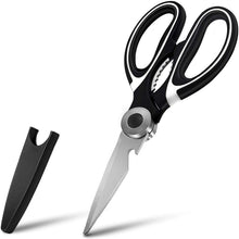 Load image into Gallery viewer, Multifunctional Kitchen Scissors - White/Black