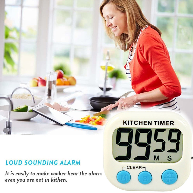Digital Kitchen Timers - Easy Read (Pack of 2)