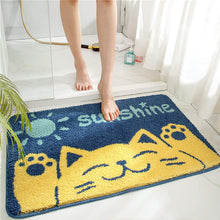 Load image into Gallery viewer, Soft Microfibre Bath Mat - Sunshine Cat (50 x 80cm)