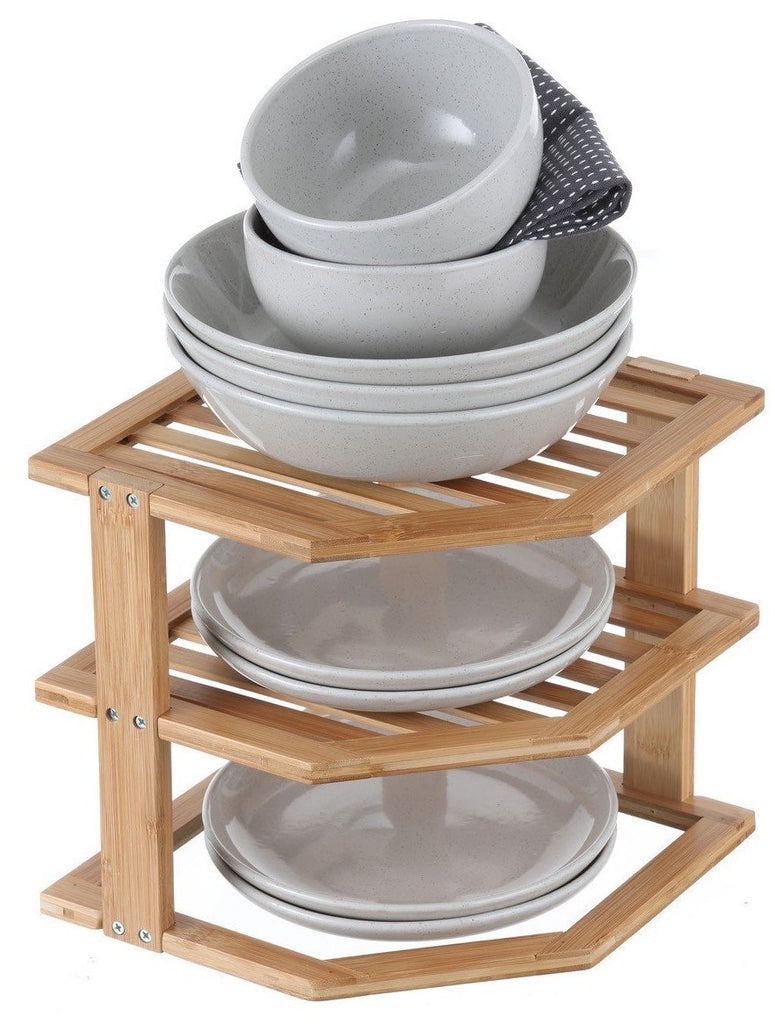 L.T. Williams: Bamboo Plate Stacker