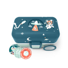 Load image into Gallery viewer, Monbento: Tresor Graphic Kids Lunch Box - Cosmic Blue