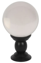 Load image into Gallery viewer, Clear Crystal Ball on Wooden Stand - Large (130mm)