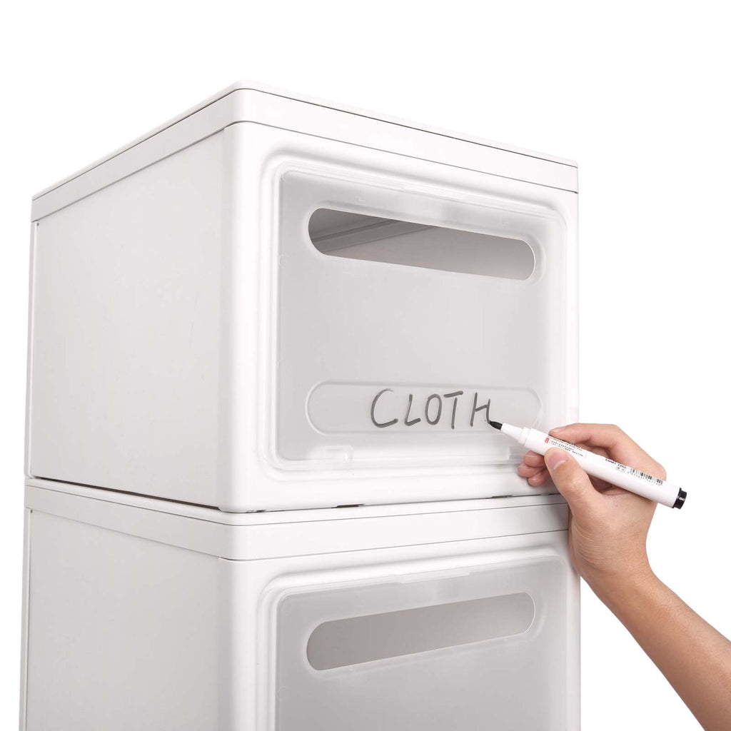 Ovela 3 Piece Storage Box (White)