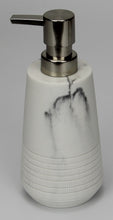 Load image into Gallery viewer, Bubble: Pristine Soap Dispenser - White Marble Finish