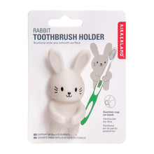 Load image into Gallery viewer, Kikkerland: Rabbit Toothbrush Holder - White