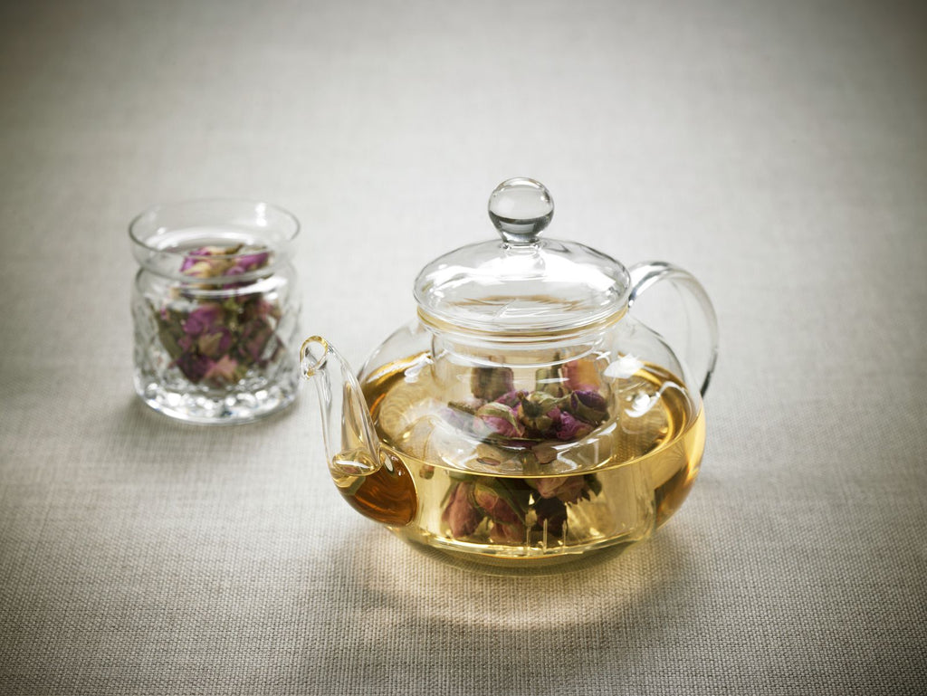Leaf & Bean: Chrysanthemum Teapot With Filter - 3 Cup/600ml