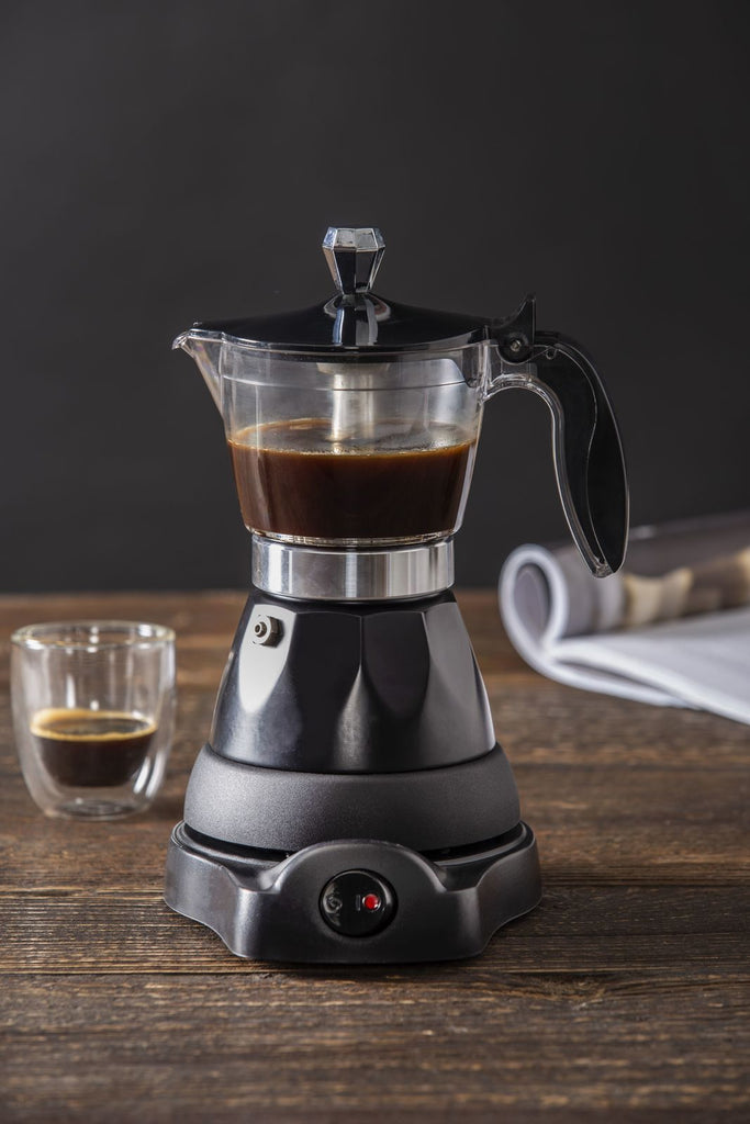 Leaf & Bean: Electric Espresso Maker - 3 Cup