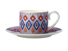 Load image into Gallery viewer, Maxwell &amp; Williams: Teas &amp; C&#39;s Zanzibar Demi Cup &amp; Saucer Set (100ml) (Set of 2)