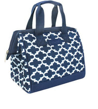 Load image into Gallery viewer, Sachi: Insulated Lunch Bag - Moroccan Navy - D.Line