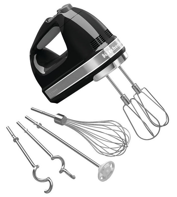 KitchenAid: 9 Speed Artisan Hand Mixer - Onyx Black