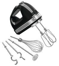 Load image into Gallery viewer, KitchenAid: 9 Speed Artisan Hand Mixer - Onyx Black