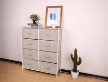 Load image into Gallery viewer, Ovela: 8 Drawer Storage Chest - Beige