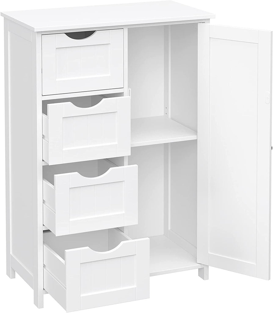 Vasagle Soglio Side Drawers Storage Cabinet