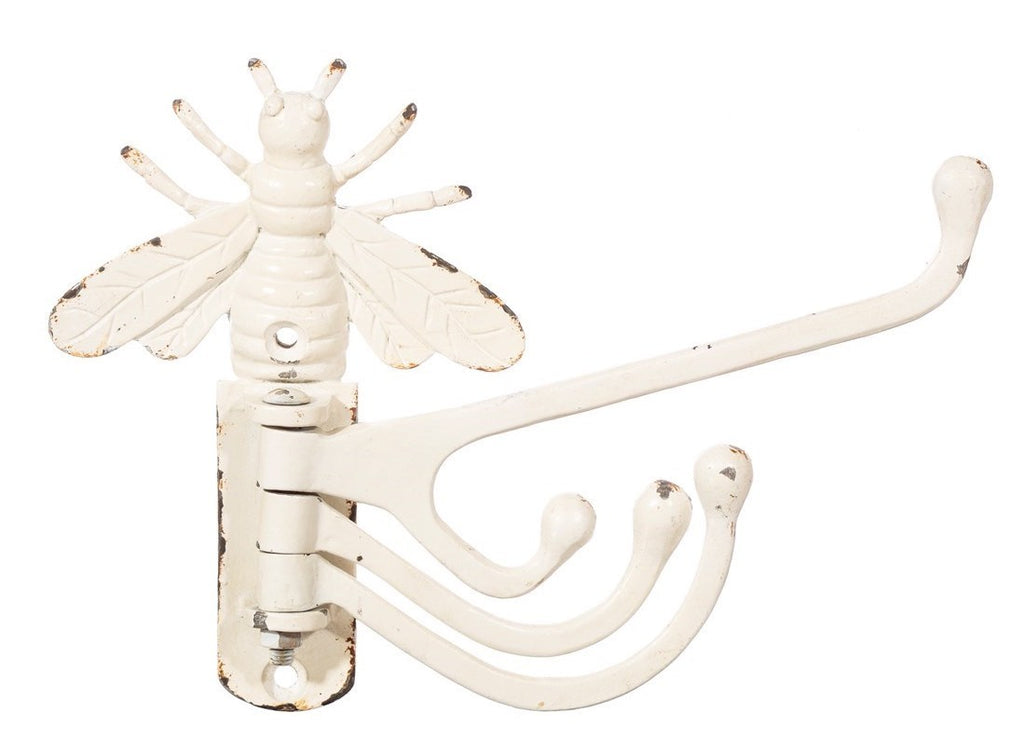 Sass & Belle: Antique White - Bee Multi Hook