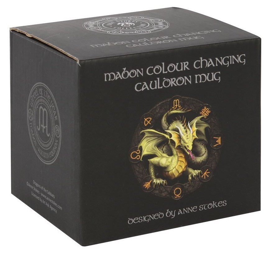 Anne Stokes: Colour Changing Mabon - Cauldron Mug