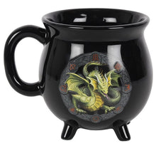 Load image into Gallery viewer, Anne Stokes: Colour Changing Mabon - Cauldron Mug
