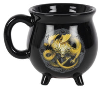 Load image into Gallery viewer, Anne Stokes: Colour Changing Imbolc - Cauldron Mug