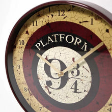 Load image into Gallery viewer, Harry Potter Wall Clock - Platform 9 3/4