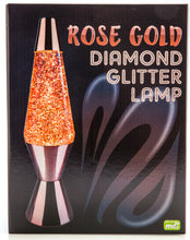 Load image into Gallery viewer, Rose Gold Diamond - Glitter Lamp