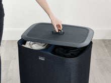 Load image into Gallery viewer, Joseph Joseph: Tota Laundry Separation Basket - 90L (Carbon Black)