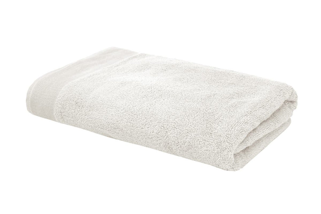 Bambury: Elvire Bath Towel - Ivory (Set of 2)