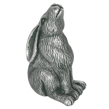 Load image into Gallery viewer, Silver Terracotta Moon Gazing Hare - Garden Ornament