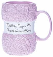 Load image into Gallery viewer, Boxer Gifts: Unravelling - Knitting Novelty Mug