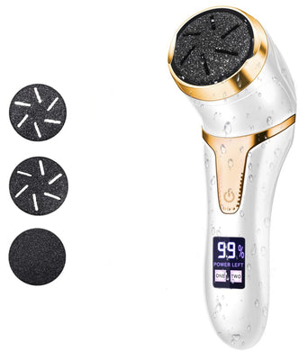 Electric Foot File & Callus Remover - White