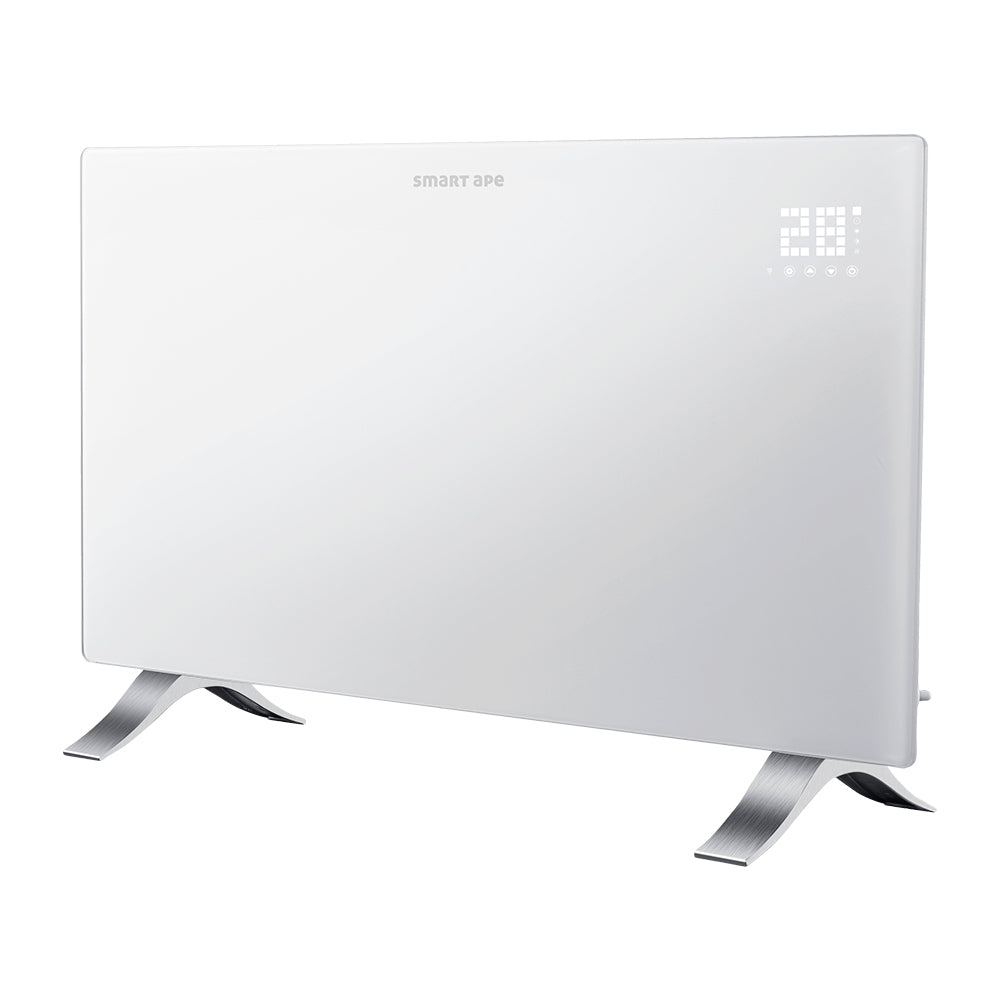 Smart Ape 2400W Smart Glass Panel Heater (White)