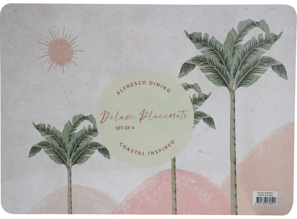 Lavida: Placemats - Havana Palm Set