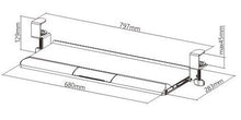 Load image into Gallery viewer, Gorilla Office: Clamp-On Keyboard Tray - White