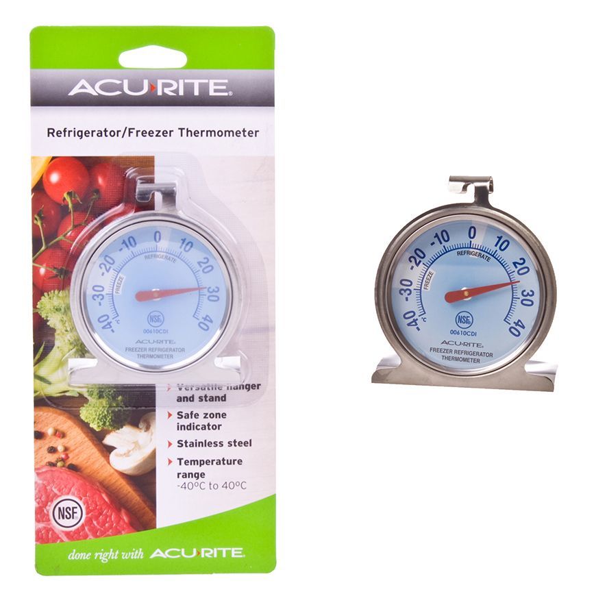 Acurite: Refrigerator/Freezer Thermometer