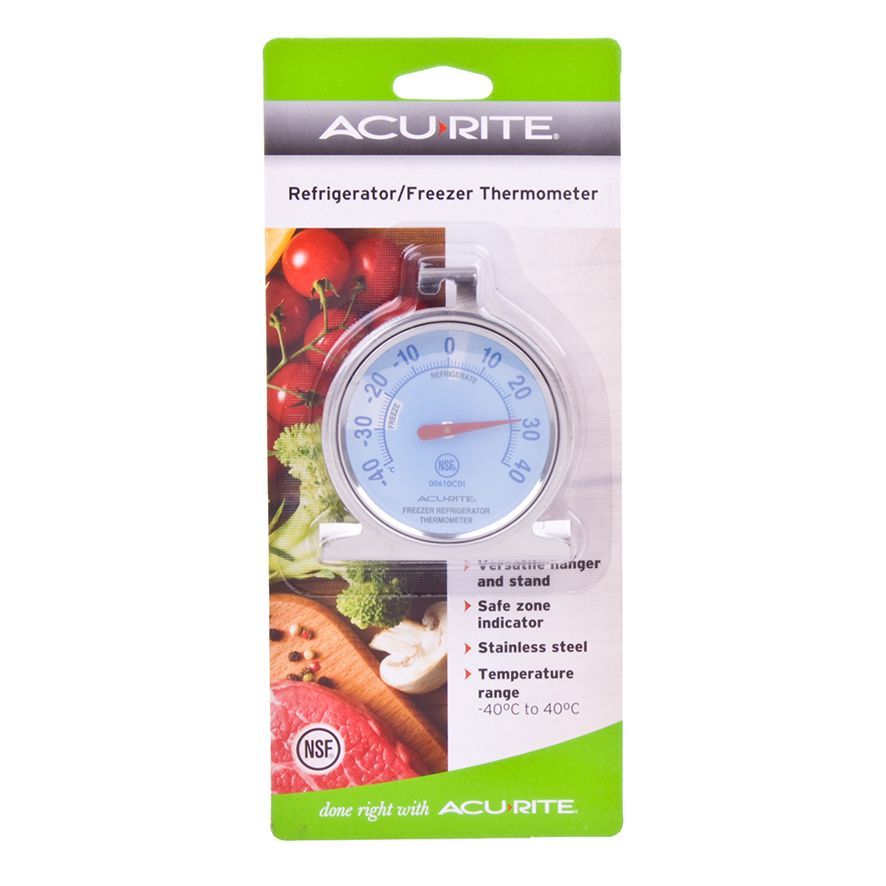 Acurite: Refrigerator/Freezer Thermometer