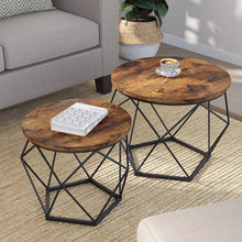 Load image into Gallery viewer, Vasagle Unique Coffee Table Set - (Set of 2)