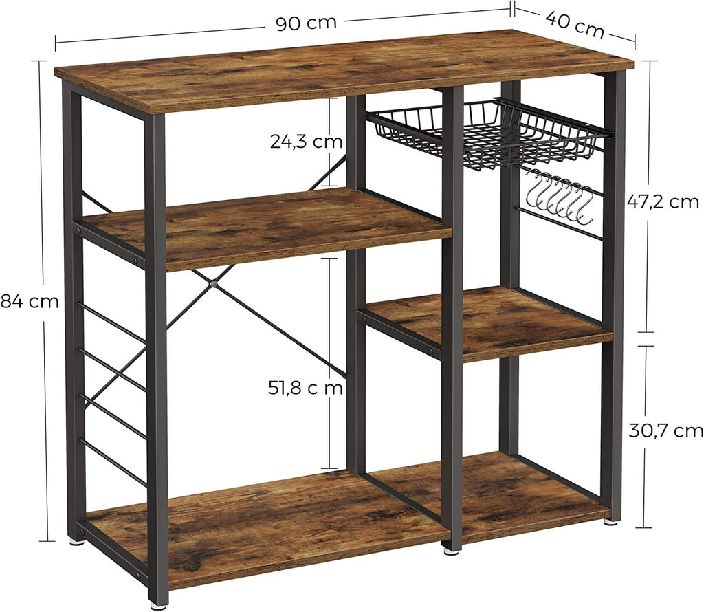 Vasagle Kitchen Storage Shelf