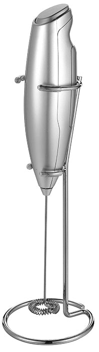 Electric Milk Frother Mixer Automatic Stirrer - Silver
