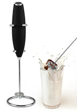 Load image into Gallery viewer, Electric Milk Frother Mixer Automatic Stirrer - Black