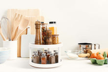 Load image into Gallery viewer, Ovela 2 Tier Rotating Kitchen Spice Rack