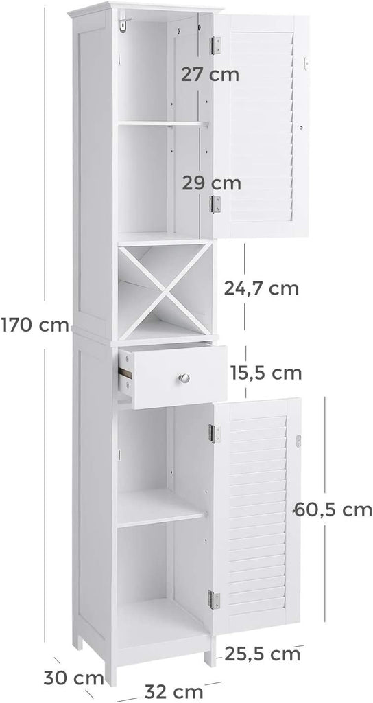 Vasagle Soglio Freestanding Storage Cabinet